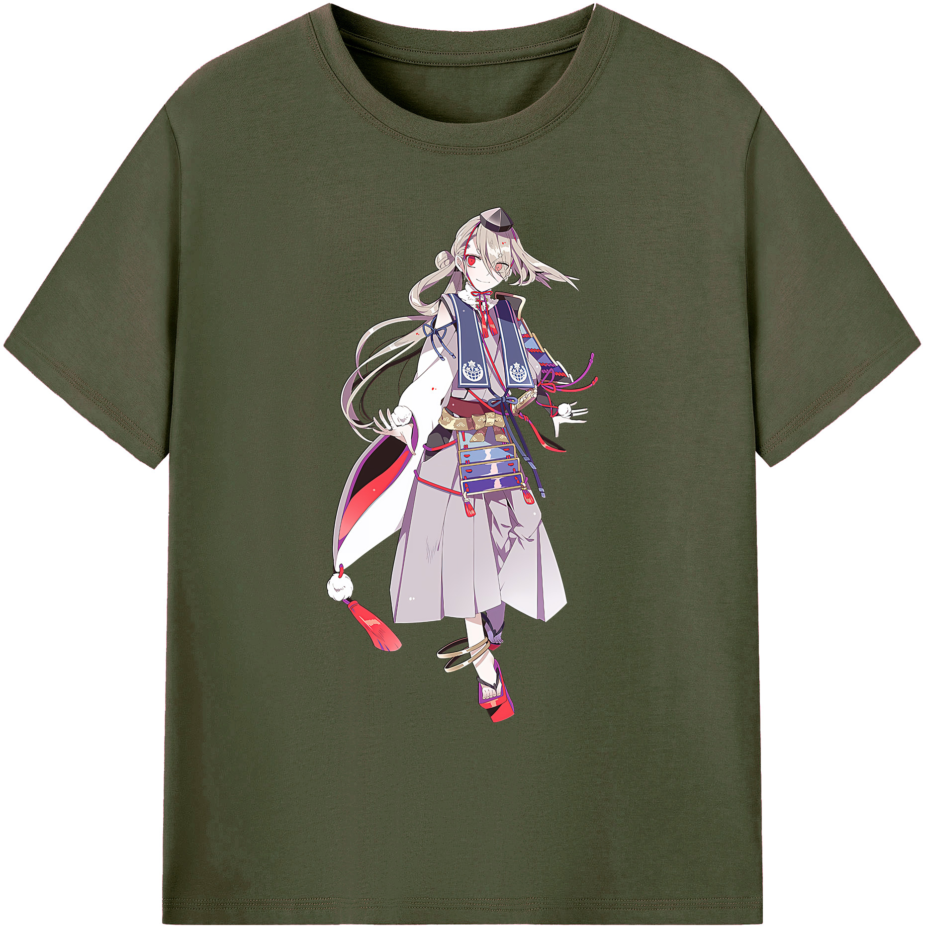 （画像用） 刀剣乱舞 Touken Ranbu 綿100％ メンズ半袖Tシャツ｜肌触りやわらか＆通気性